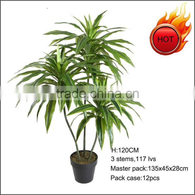 Hot sale new artificial dracaena tree dracaena plant