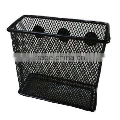 Large Metal Mesh Magnetic Office Wall Magazine Rack, Wall Mounted File Holder