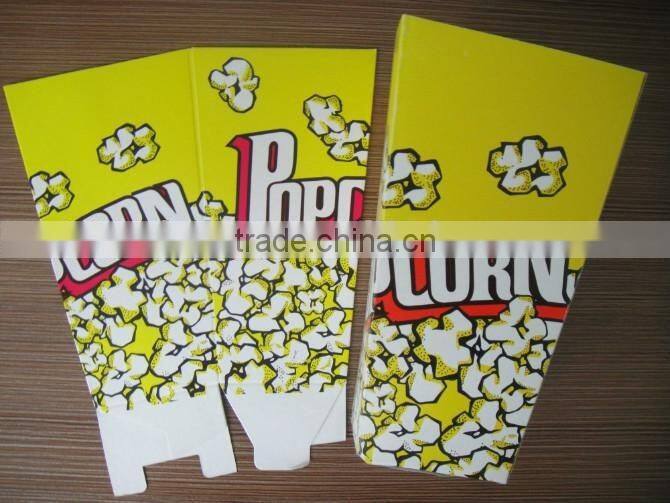 Disposable Paper popcorn box packaging buckets