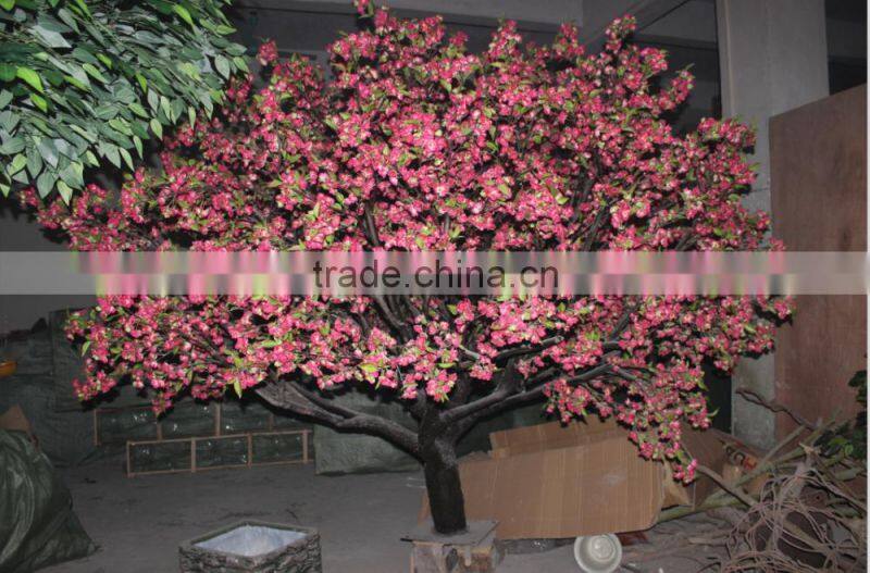 Cherry Blossoms Artificial Floral Tree Decorations,Fake Cherry Blossom Tree For Sale