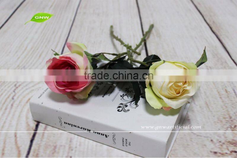 CNW FL-RS40-7CM Hot Sale Artificial Rose Flower For Home Decoration