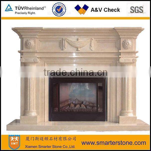 Royal Botticion Marble Stone Mantel