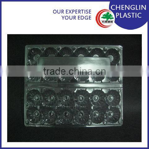 clear plastic egg tray disposable egg trays