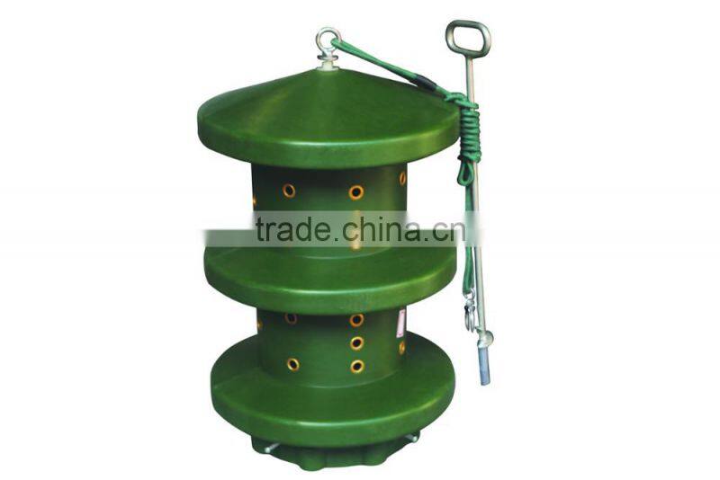 Plastic turnover box with PE material rotational environmental box