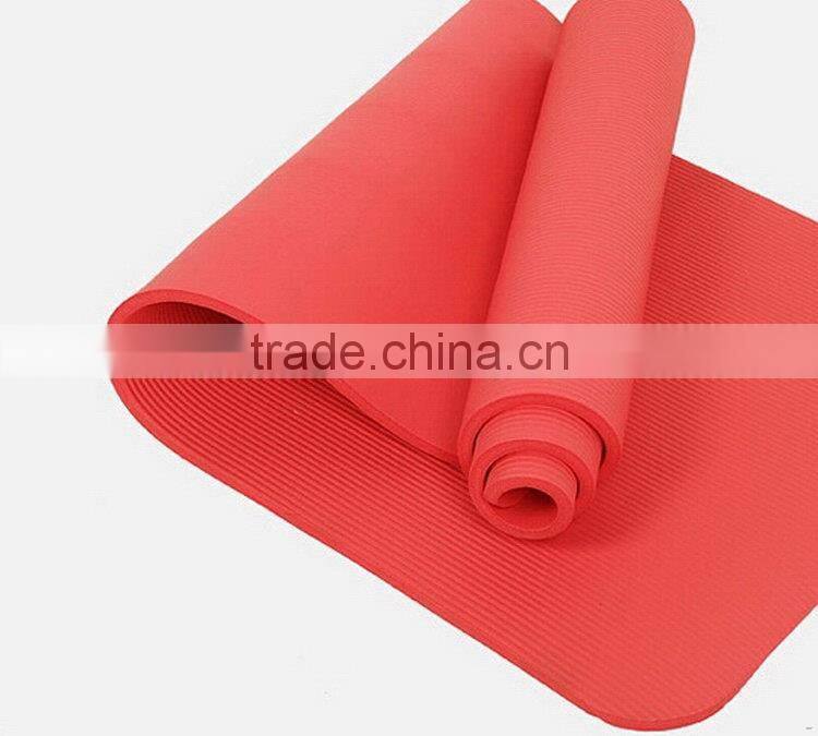 Top level anti bacteria high density durable nbr foam yoga mat