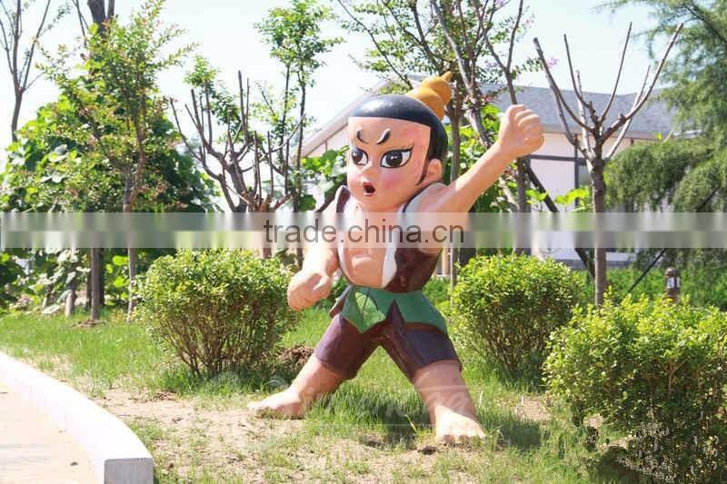 wholesale garden decoration resin crafts life size cartoon characters statue