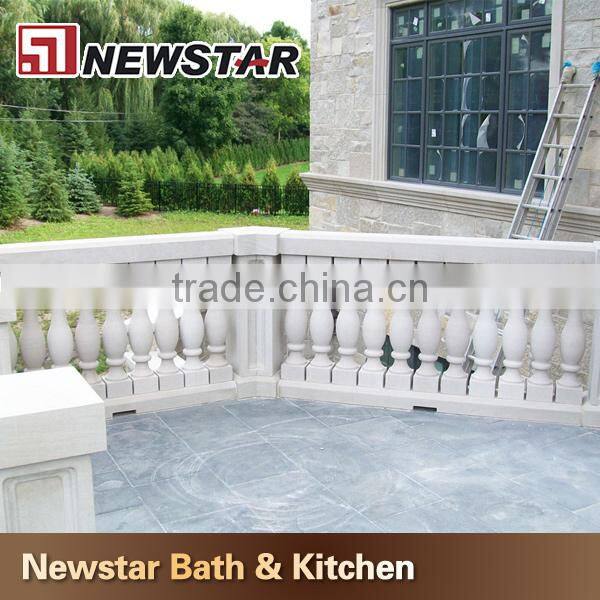 US standard Chinese natural honed sandstone baluster
