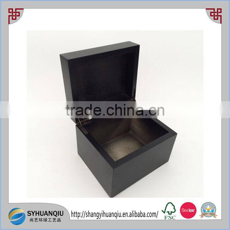 Wooden Gift Boxes paintied matt finishing wooden bow tie box