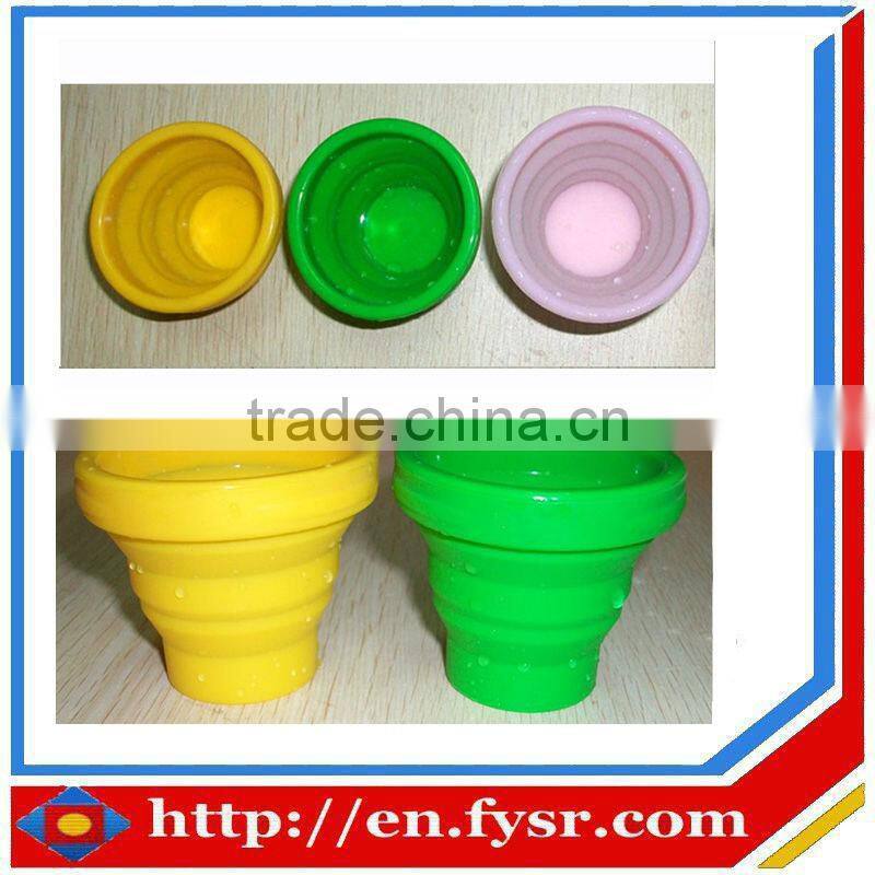 silicone foldable cup /silicone kitchware sets