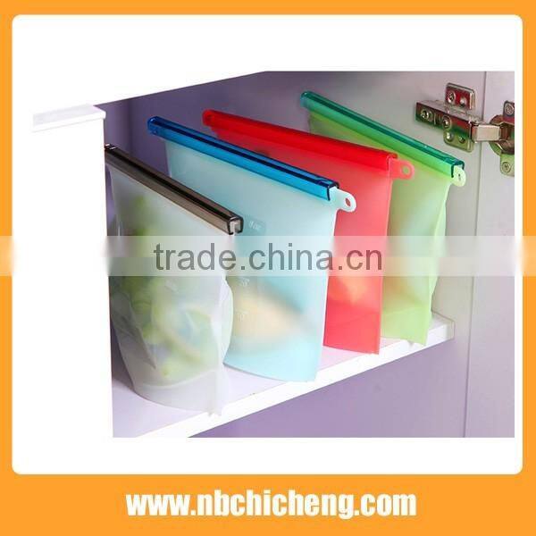 Silicone Fresh Vacuum/Kitchen Storage Bag/Silicone Food Storage Bag