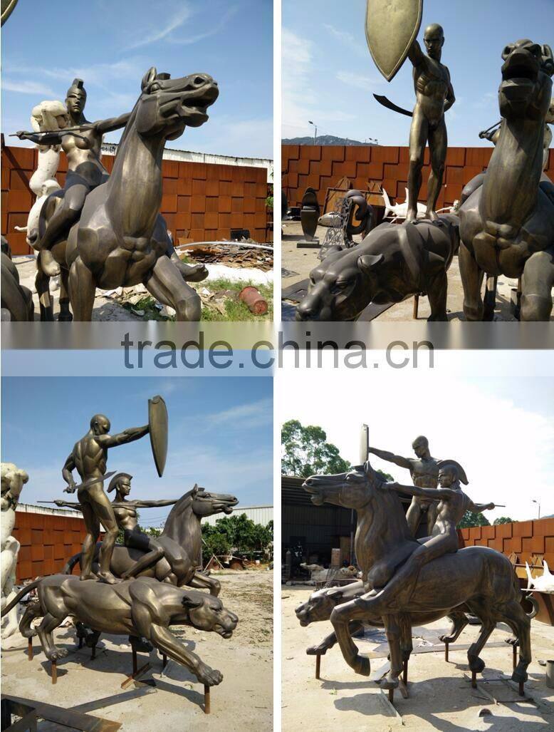 Abstract Life Size Hollow Horse Statues For Sale