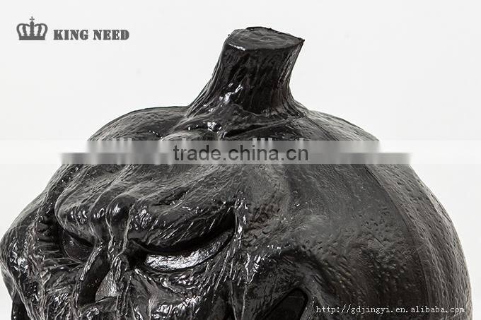 wholesale black pumpkin halloween toys with LED light