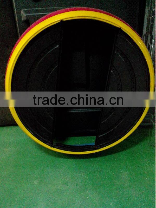 big thermoforming vacuum forming round drum cover of plastic