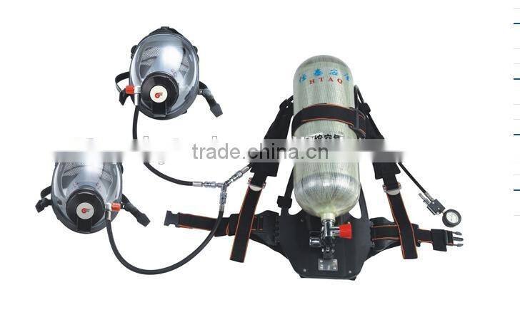 6L steel cylinder Positive pressure firefighting air respirator