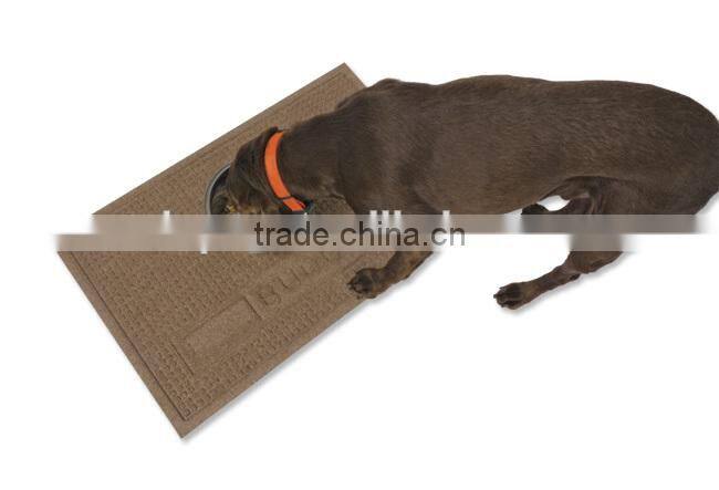 PVC Rectangle shape Cat litter mat, Cat floor mat, PVC Pet food mat