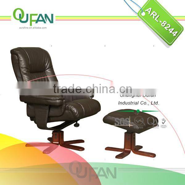 Oufan Synthetic Leather Chair Recliners with Footrest ARL-8244
