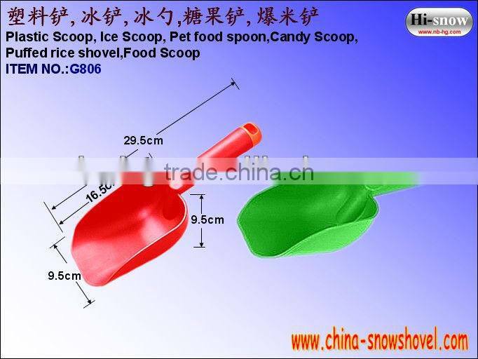 G805 G806 G807 Plastic Scoop Ice spoon Ice Scoop rice shovel Food Scoop Candy Scoop Puffed