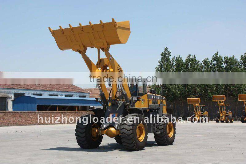 5 ton wheel loader with joystick and quick hitch