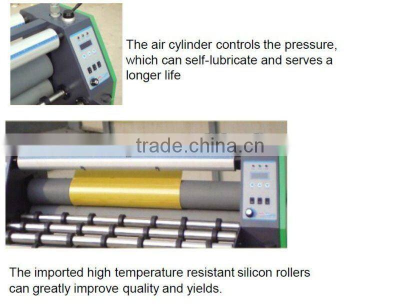 Full-auto faltbed laminator 850-B3, Special for glass lamination film