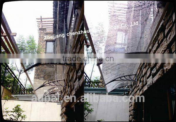 New arrival! plastic bracket door canopy, durable canopies,easy DIY window canopy