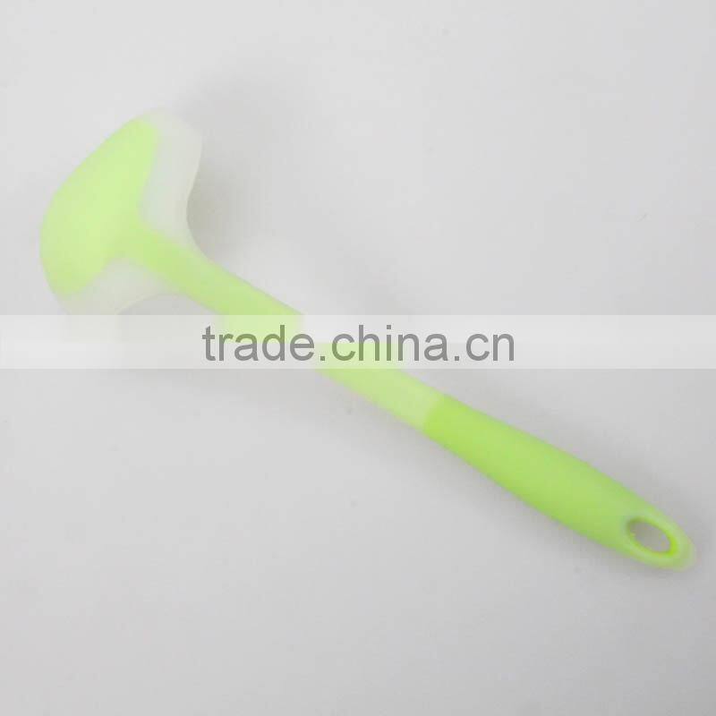 Silicone decorative serving spoons,cooling best soup spoon,custom soup spoon