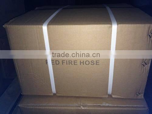 2.5 inch Red PVC lining fire hose