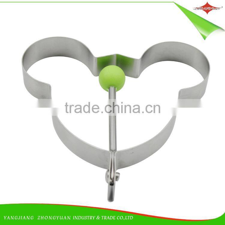 ZY-F1407 popular round egg ring pancake mold sandwich cutter