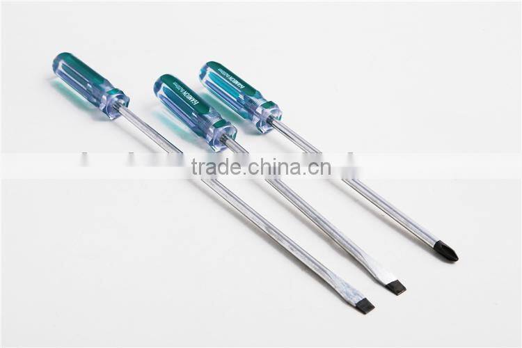 Slotted and Philips Plastic Screwdriver with Magnet Head