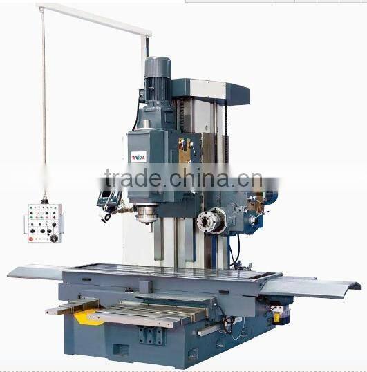 Universal vertical horizontal boring and milling machine, table 2400x650mm