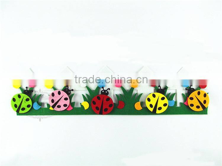 Fashion decorative wall sticker , 3D butterfly kindergarten Children room wall stick