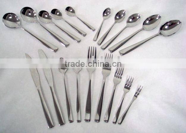 High quality stainless steel spoon set in gift box