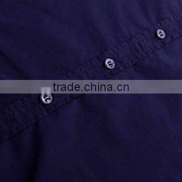 Men's 100% cotton poplin shirt with long sleeve