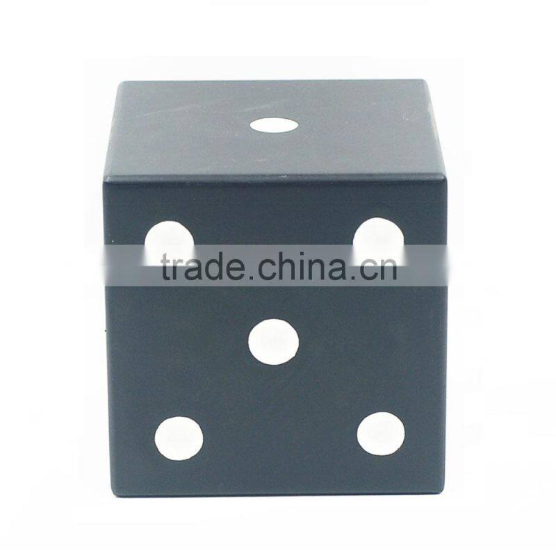 2017 Everyday 6-1/8''x6-1/8''x6-1/8'' Handmade Carved Dice Shape Wooden Box