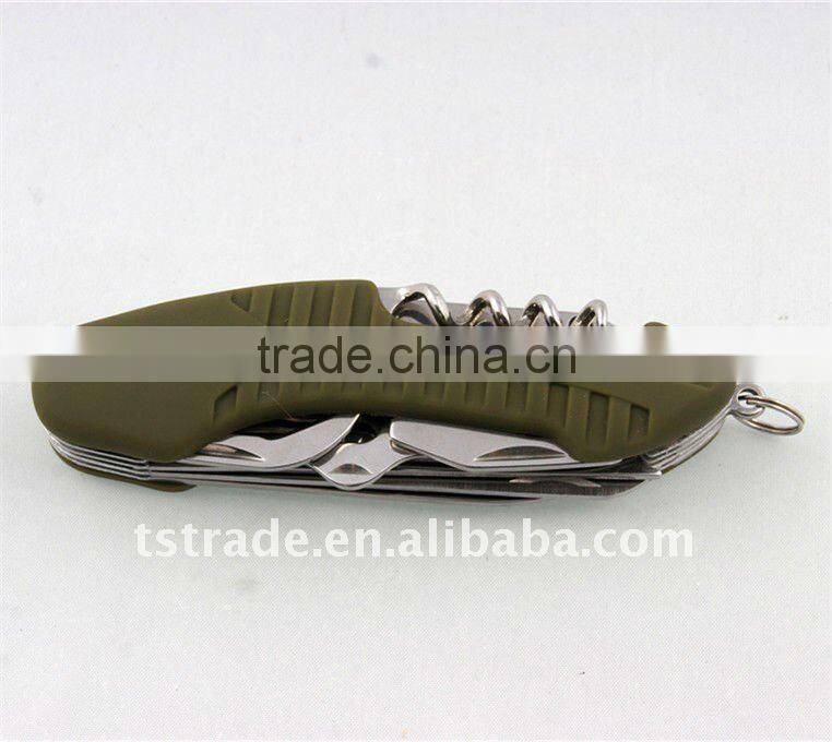 2014 Pocket stainless steel multi function folding strider knife KG5011PG