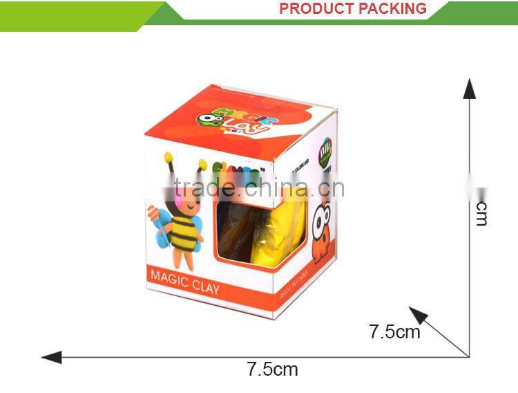 Kids diy handmade magic clay doll honey bee toys