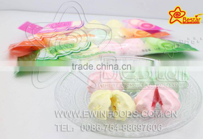 Fruity Flavor Marshmallow with Fruity Jam Bonbon Candy