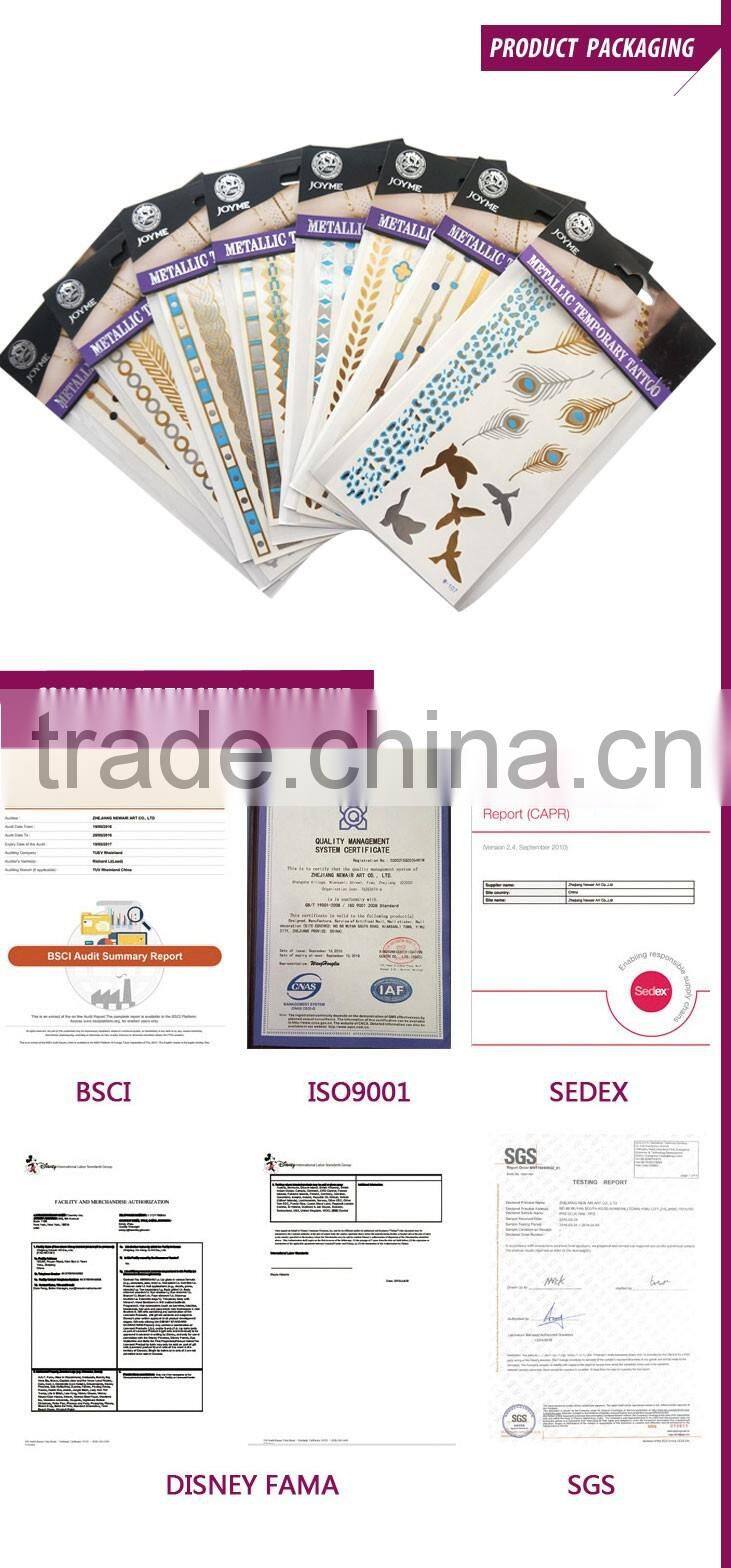 Beautiful Cute Sexy Body Art Beauty Makeup Cool Waterproof Temporary Tattoo Stickers