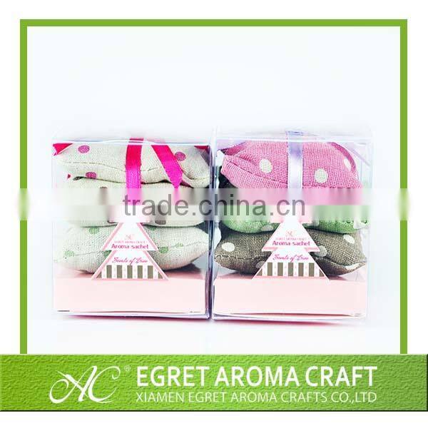 2015 Eco friendly home air freshener small bag with the scented filling for gifts