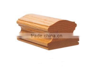 wood decorative acrylic stair handrail moulding For Stair Cover