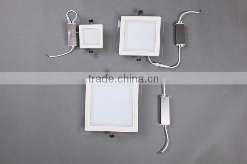 12W High Quality White Aluminum led panel lighting