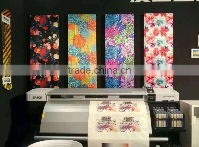 Competitive price High resolution F9280 dye inkjet digital textile printer sublimation machine