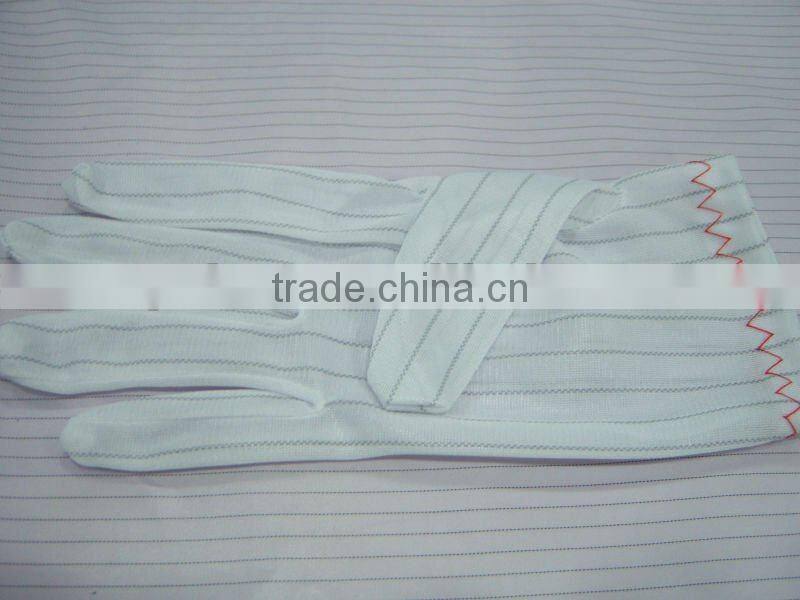 ESD polyester gloves