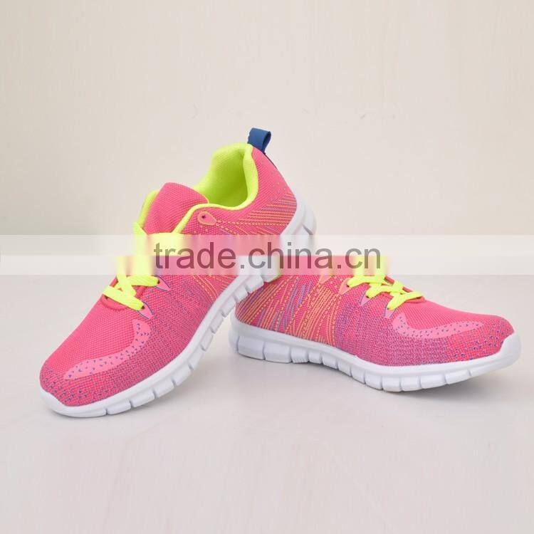 New popular causal shoe woman sport running shoes oem china factory wholesale