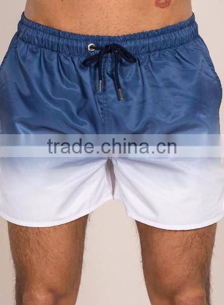 New fashion style mens shorts dip dye beach shorts dry fit shorts
