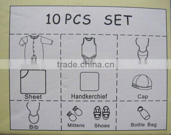 Wholesale Fashion Design New Born Baby Gift Set