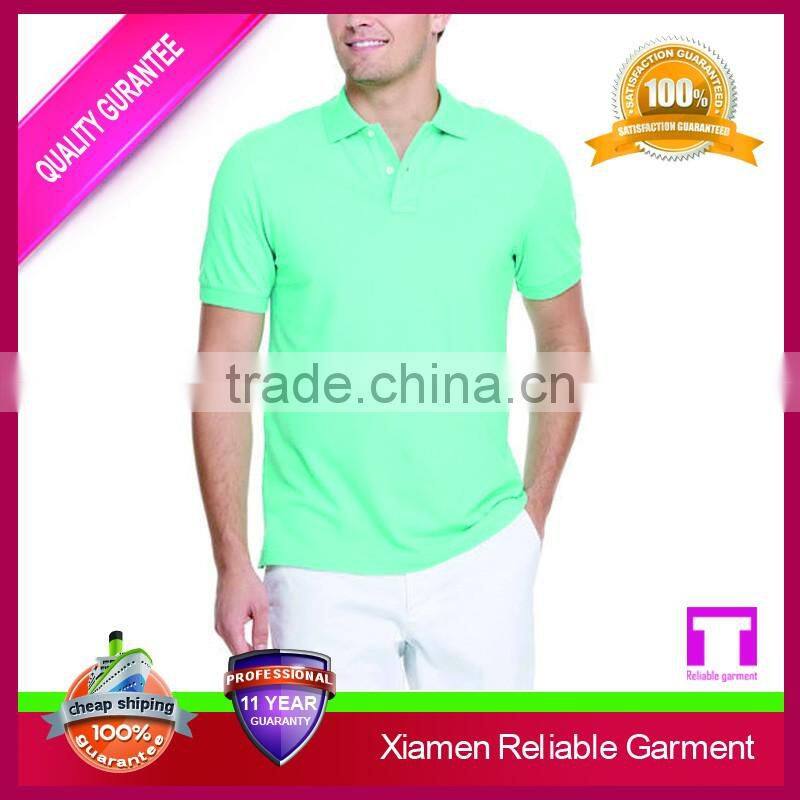Custom Solid Color polo shirt manufacturer in china