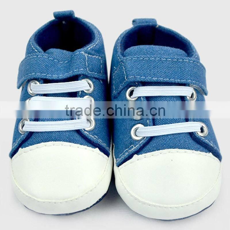 Wholesale Newborn Crib Shoes Baby Shoes Toddlers Soft Shoes Adhesive Straps