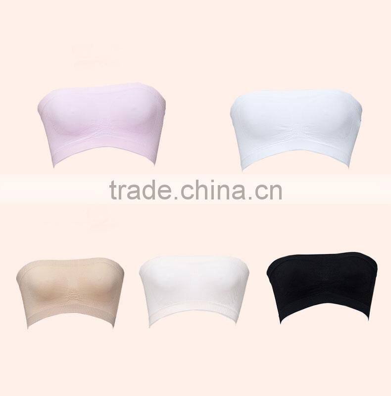 Factory Provide Girl Sexy Wholesale Seamless Sports Bra With Back Net Hole