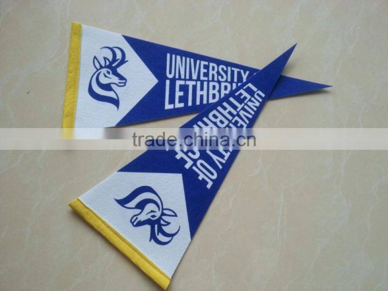 custom promotional felt flags