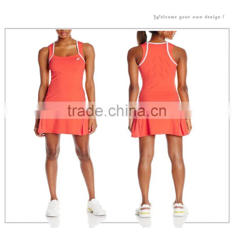 China Factory Custom Design Tennis Clothes Tennis Casual Dress